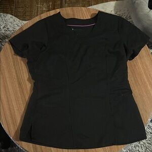 Healing Hands purple label scrub top Size M